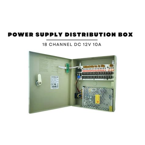 UL Listed 18 Channel 12vDC, 10 Amp Distributed 